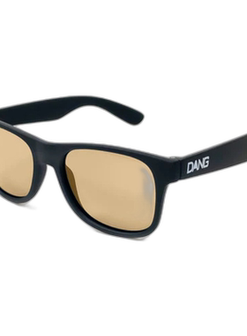 日本直邮Dan Shady's 偏光眼镜 LOCO 黑色软×浅琥珀色优质镜片