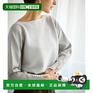 1h可退 日本直邮ROPE' PICNIC(若佩尼)女士宽松珍珠装饰落肩针