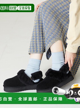 日本直邮Oriental Traffic 厚底穆顿凉鞋 35402 OR526BW002920