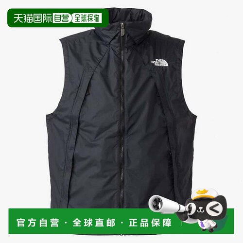 日本直邮北面THE NORTH FACE 徽标防水内置风帽马甲 男女同款