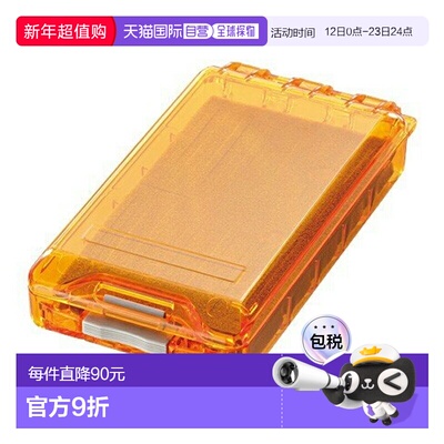 日本直邮Shimano CS-341P Ayu Hook Quick 手机壳透明橙色462497