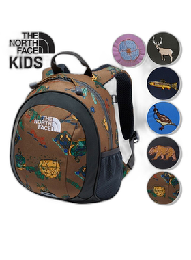 日本直邮The North Face 儿童纯色图案背包8L户外露营远足NMJ7236