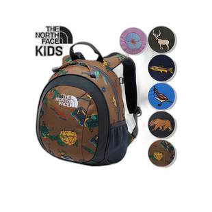 日本直邮The North Face 儿童纯色图案背包8L户外露营远足NMJ7236