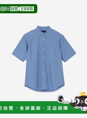 1h可退 日本直邮Goldwin 短袖衬衫口袋宽松版型男女同款GL55145新