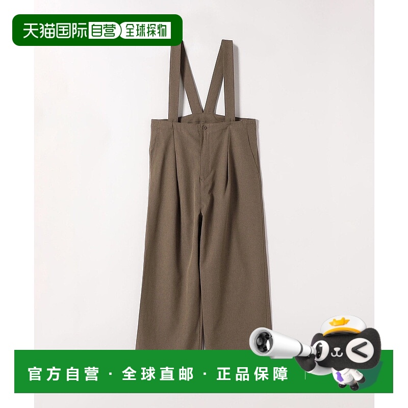 日本直邮SHIPS UNIVERSAL OVERALL 可机洗吊带束腰连身裙 25AW