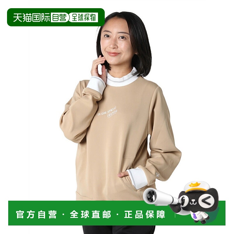 日本直邮 le coq sportif 女士高尔夫运动针织套头衫 LG4FSW01L