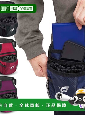 日本直邮Hatachi 男士女士腰包 3 个地面高尔夫用品包球袋配件箱
