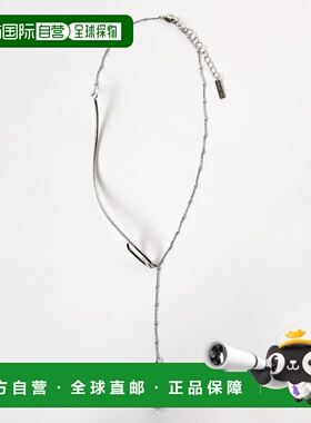 1h可退 日本直邮select MOCA 侧边镶嵌Y形项链新款吊坠