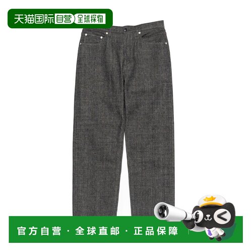 日本直邮nanamica 男装 原色丹宁直筒牛仔裤 S26FC075直筒裤