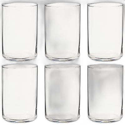 【日本直邮】TOYO SASAKI GLASS东洋佐佐木USURAI玻璃杯355ml6个