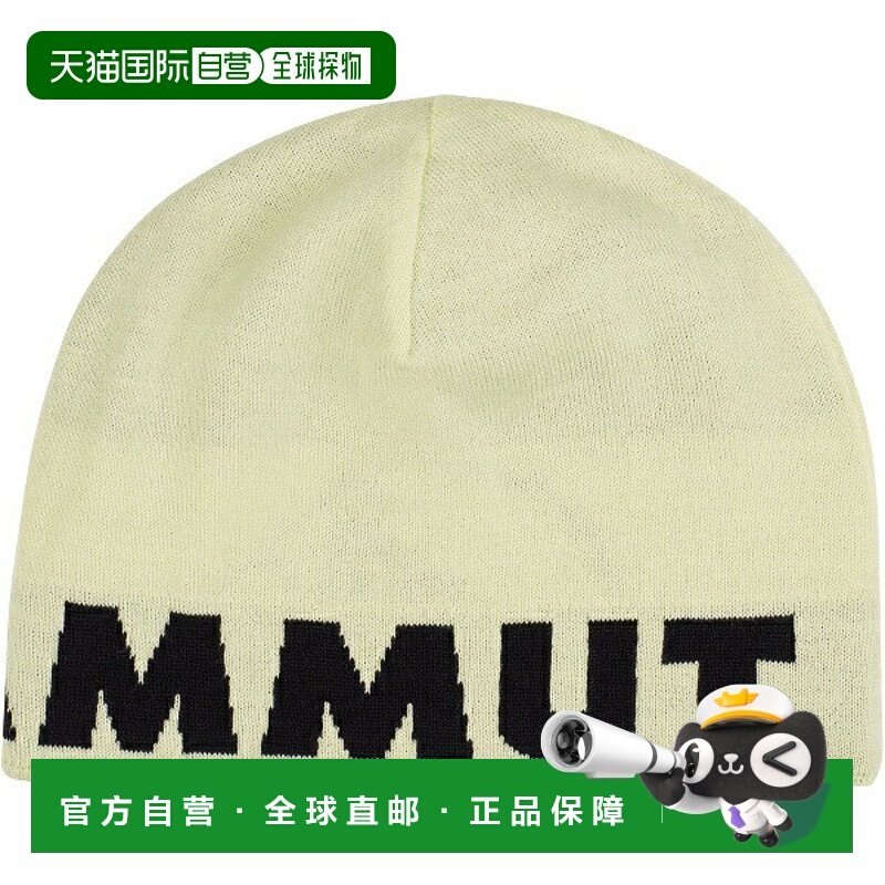 日本直邮MAMMUT Mammut 徽标无檐小便帽户外针织帽 119104892-131
