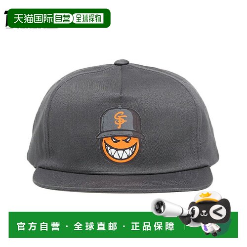 日本直邮THRASHER SF LOC 后扣帽 - 棒球帽 平沿帽 滑板帽 SK8帽