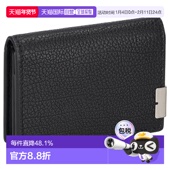 日本直邮BURBERRY博柏利名片夹黑色男士 送 新款 经典 大牌简约风时尚