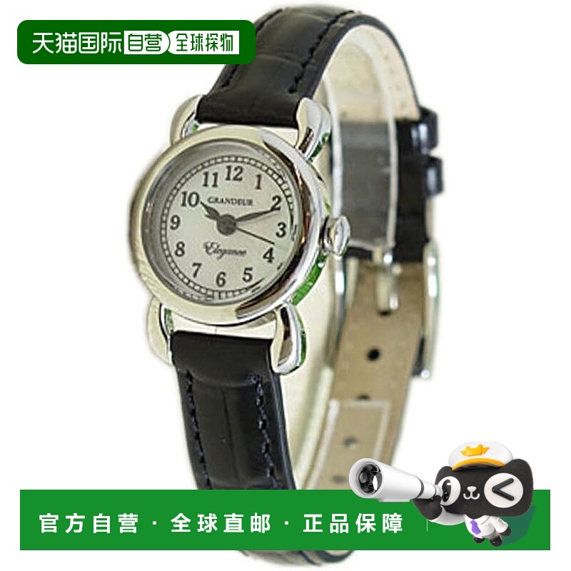 日本直邮GRANDEUR优雅复古古董风格手表ESL035W1