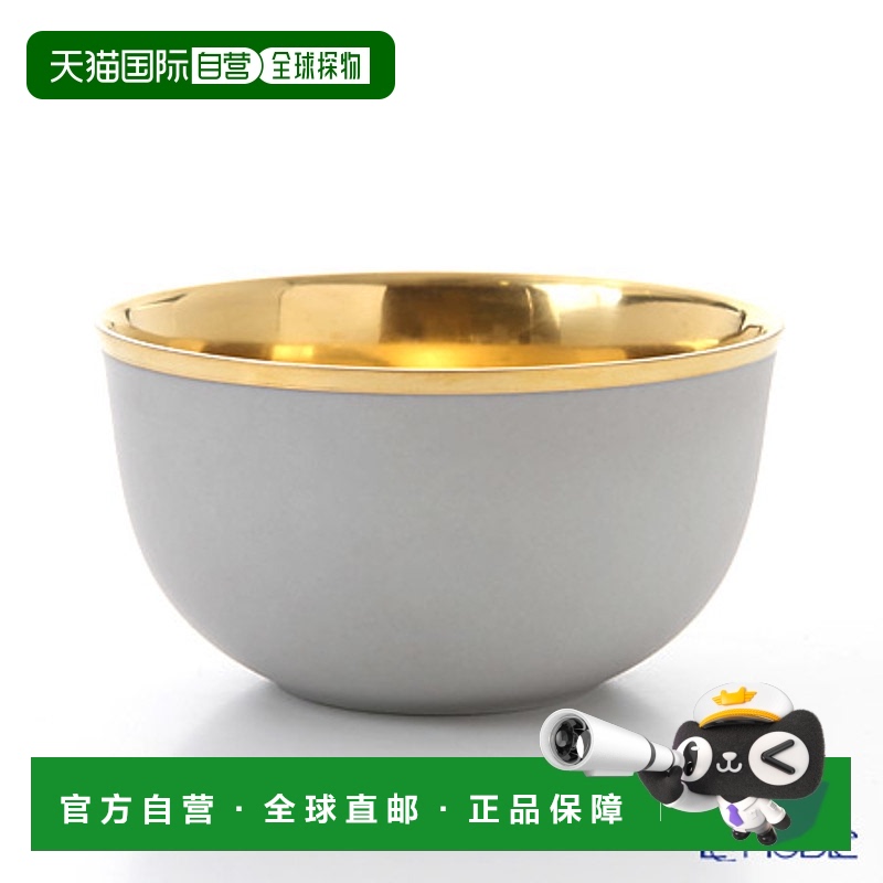 日本直邮AUGARTEN Trianon (7042RM) 香槟碗 浅灰色/金色 餐具