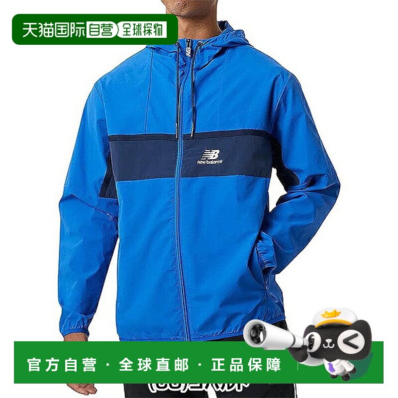 日本直邮New Balance NB Athletics Amplified 长袖防风夹克轻便