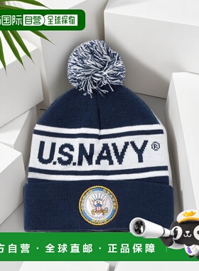 1h可退 日本直邮B印MARKET男装 军旅风 Pompon针织帽 宽松保暖 70