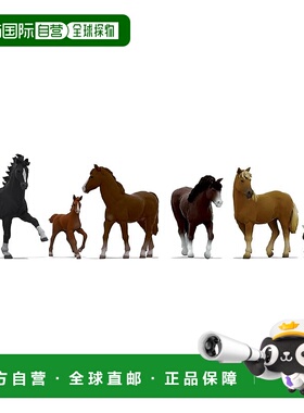 【日本直邮】Rokuhan Z 规格 1/220 比例微型人物马 S209 透视模