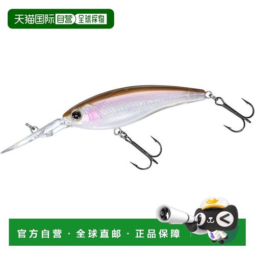 【日本直邮】达亿瓦 鲈鱼饵 STEEZ Silent Shad 60SP MR 透明公鱼