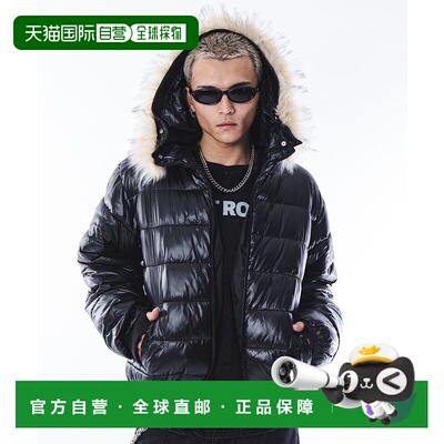 1h可退 日本直邮SHORT ROUND 男女同款 2WAY亮面派克外套 可拆卸