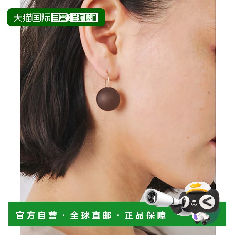 1h可退 日本直邮Three Four Time 女士限量版清透质感圆球耳环 85