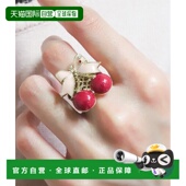 光泽水果风 1h可退 开口戒指 女士 樱桃造型 日本直邮axes femme