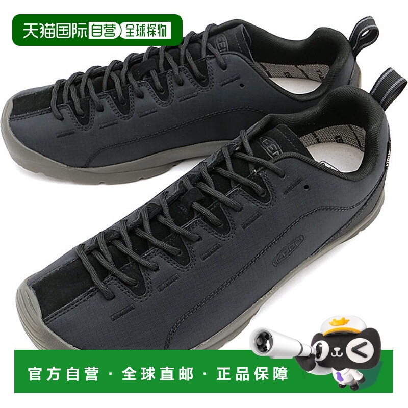 日本直邮KEEN Jasper Nylon WP 男士防水户外鞋M码黑色 [1031314