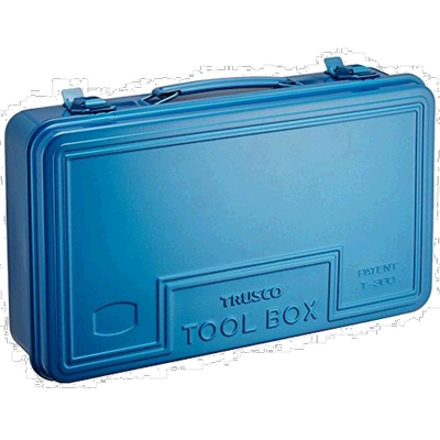 【日本直邮】TRUSCO五金工具箱手提箱式工具箱368X222X95蓝色T-36