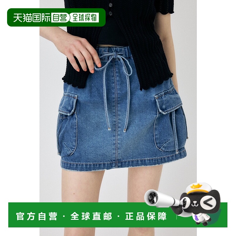 日本直邮MOUSSY UTILITY DENIM短裙