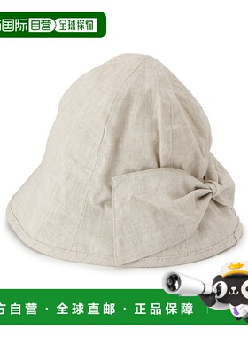 1h可退 日本直邮SHOO・LA・RUE 女士紫外线防护后系蝴蝶结帽 C70222