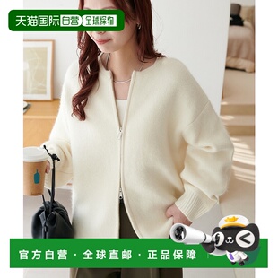 1h可退 日本直邮Discoat 女士 双拉链针织厚外套 DCZ1052308A0011