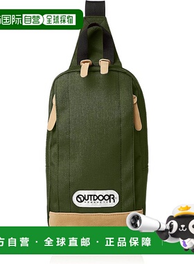 【日本直邮】Outdoor 单肩包/竖型/手机收纳 绿色 22429790