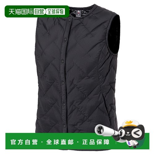 日潮跑腿Montbell 女士高档羽绒马甲 BK XS1101671背心
