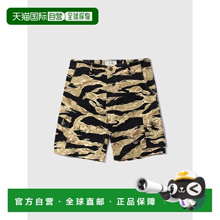 日本直邮BUZZ RICKSON'S 过膝短裤男女金色虎纹图案短裤虎纹虎纹T