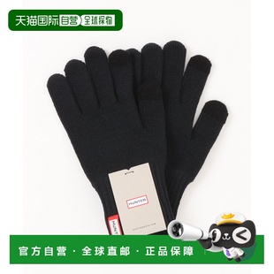 简约设计 1h可退 半指触屏针织手套 女士 UAG5532 日本直邮HUNTER