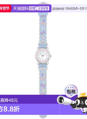 【日本直邮】J Axis精工 TCL77 蓝色 儿童手表 孩子的块手表