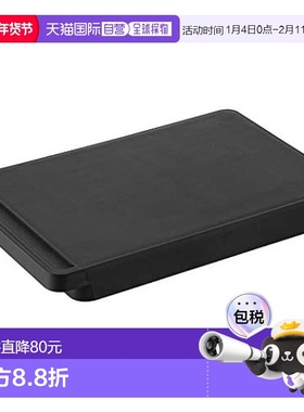 【日本直邮】山崎实业家用小板车隐藏轮W28XD45XH6.5cm黑色额 532