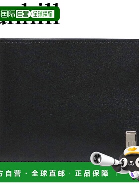 日本直邮dunhill 双折钱包 dunhill 皮具 Dunhill Sidecar 黑/银