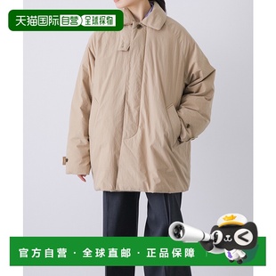 棉质羽绒风格 女装 外套 中长款 1h可退 宽松设计 日本直邮kagure