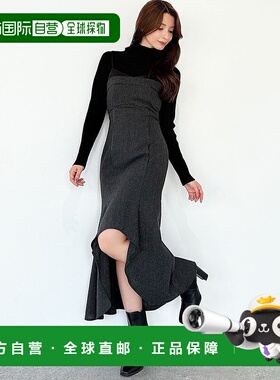 1h可退 日本直邮RESEXXY 女装 不对称设计 背心连衣裙 双色剪裁 1