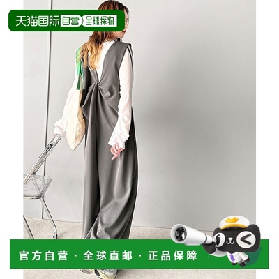 日本直邮Classical Elf 前后双穿蝴蝶结设计背心裙 C04519EW01322