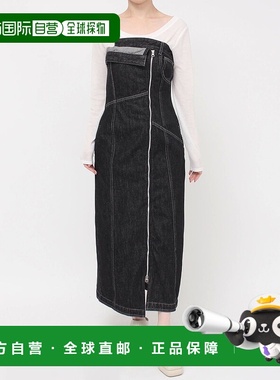 1h可退 日本直邮LAGUNAMOON 女士不对称设计拉链背心连衣裙 03252