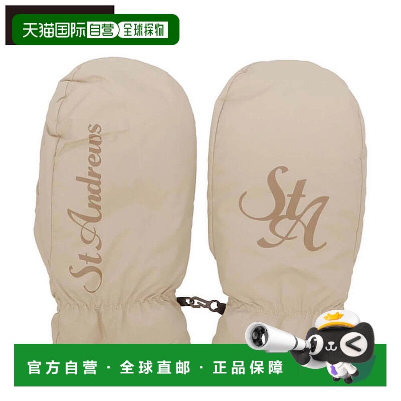 日本直邮St. Andrews 男女通用塔夫绸手套 042-5284151 040 米色