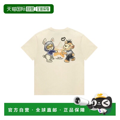 日本直邮AAPE 女装 短袖T恤 玩趣角色印花 AAPTEW10010XR