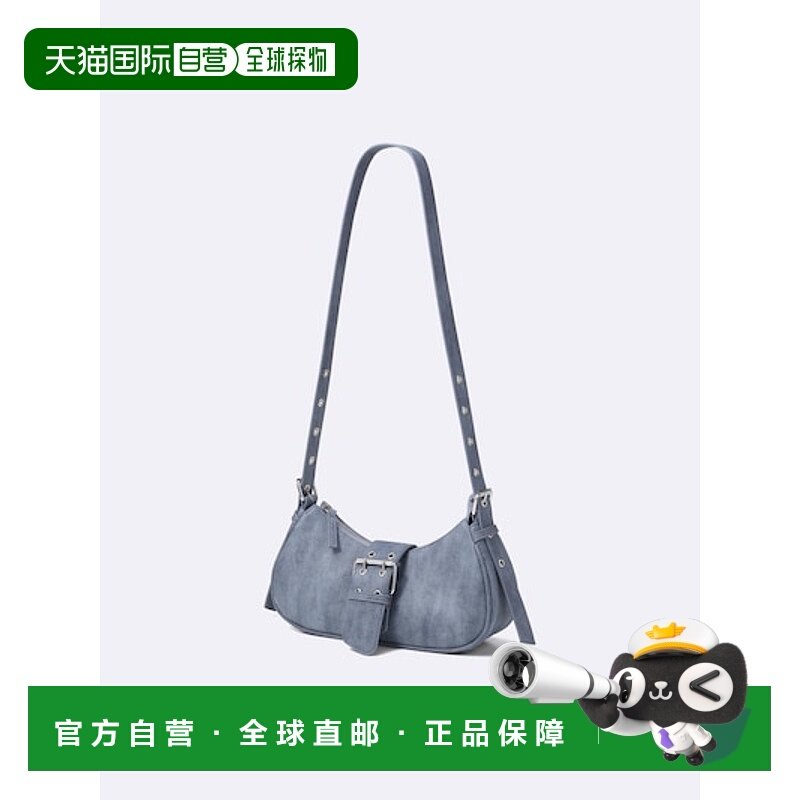 日潮跑腿GU极优 百搭休闲斜挎包 62 BLUE FF 355938新款