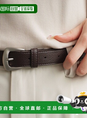 1h可退 日本直邮Antiqua女士皮革风格简约设计腰带 AJ01829