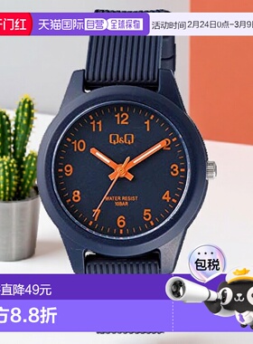 【日本直邮】Citizen西铁城 彩色手表防水聚氨酯皮带V01A-019VK蓝