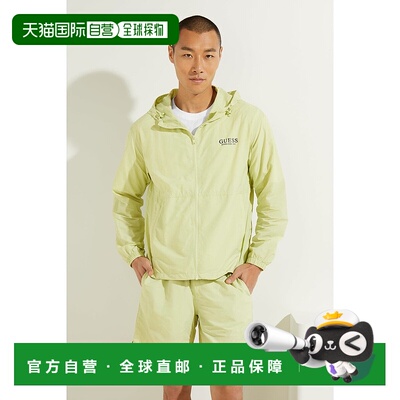 日本直邮Guess Logo尼龙夹克 [GU1432EW20748]