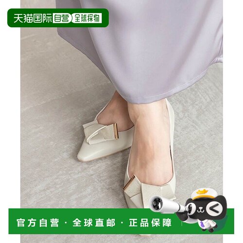 日本直邮RANDA 单字图案丝带高跟鞋 RA041BW14854 黑色