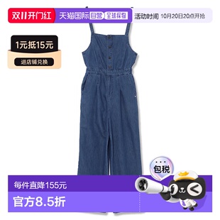 日本直邮Guess 女士牛仔连身裤 [GU1432EW31255]吊带背带裤连体裤